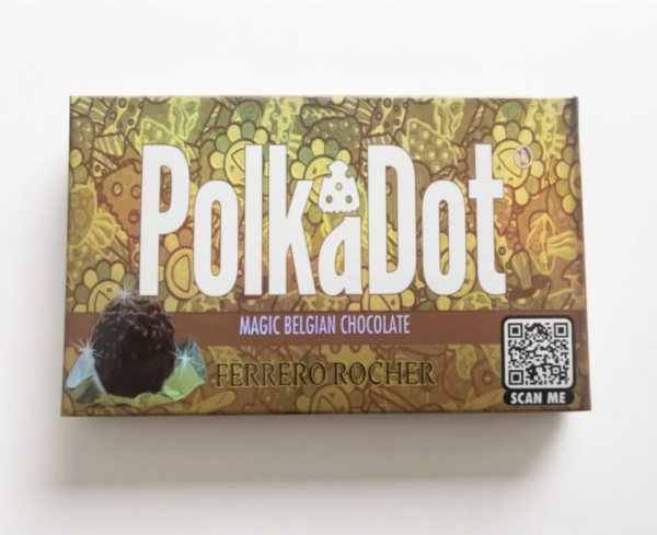 PolkaDot Ferrero Rocher Magic Mushroom Chocolate