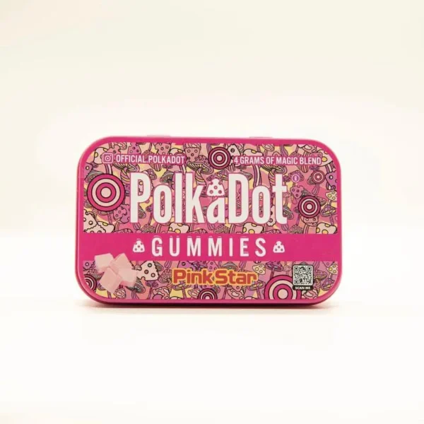 PolkaDot Pink Star Gummies