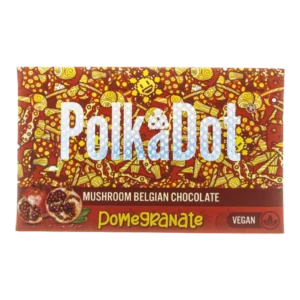 PolkaDot Pomegranate Chocolate Bar