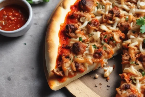 Kamu Tidak Salah Baca, Pizza Ini Dibuat Dari Singkong!