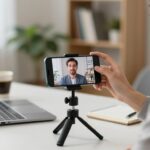 Smartphone sebagai Webcam untuk Meeting